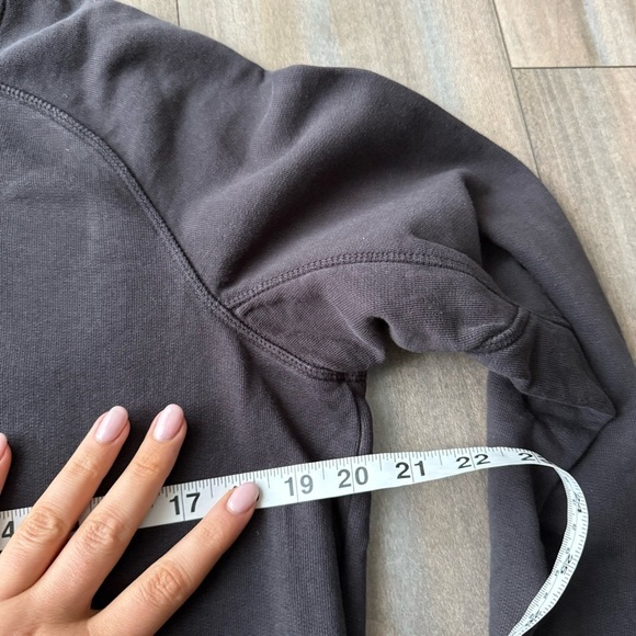 Pact organic cotton crewneck pullover sweatshirt vintage grey size medium - Picture 4 of 6